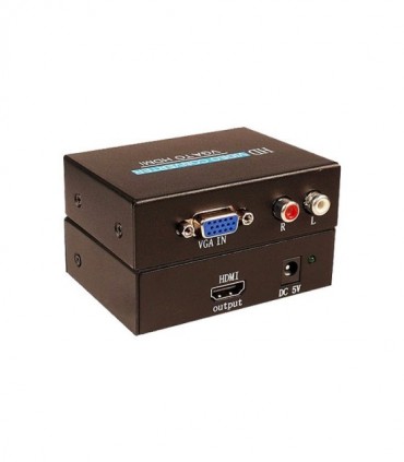 تبدیل VGA به HDMI کی نت همراه آداپتور K-COVGA2HD2