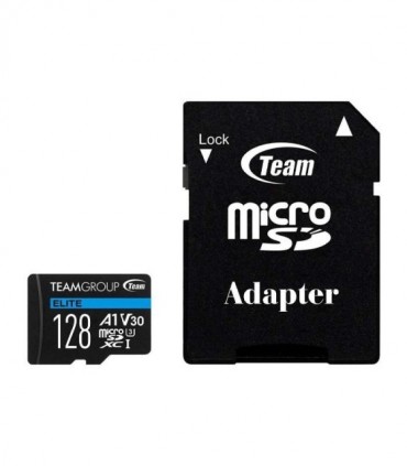 کارت حافظه microSDXC تیم گروپ کلاس 3 سرعت 100MBps ظرفیت 128 گیگابایت 
