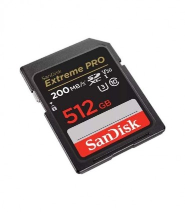 کارت حافظه SDXC سن دیسک Extreme PRO کلاس 10 سرعت 200MBps ظرفیت 512 گیگابایت