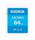 کارت حافظه SDXC کیوکسیا EXCERIA کلاس 10 سرعت 100MBps ظرفیت 64 گیگابایت 
