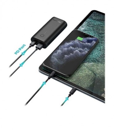  پاور بانک راوپاور RP-PB205 با ظرفیت 10000 میلی آمپر ساعت