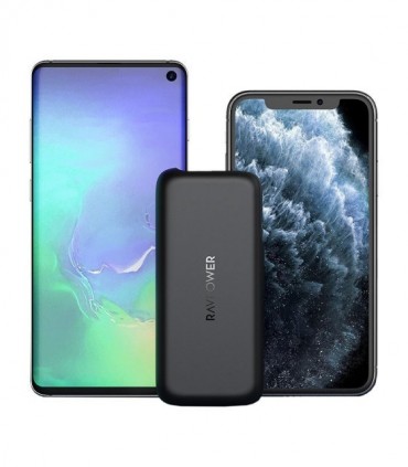  پاور بانک راوپاور RP-PB186 با ظرفیت 10000 میلی آمپر ساعت