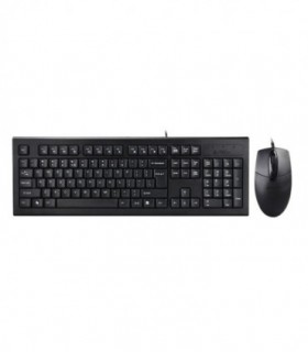 کیبورد و ماوس باسیم ای فورتک KR-8572 با حروف فارسی