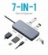 هاب 7 پورت Type C به USB 3.0 با پورت HDMI و LAN و درگاه کارت حافظه با قابلیت PD انکر A8352 