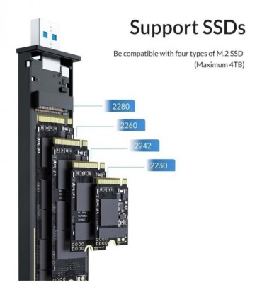 باکس NVMe M.2 SSD و NGFF اوریکو M2PJK-C3