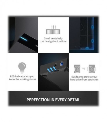 باکس هارد 3.5 اینچ USB 3.0 یوگرین 50422 US222 