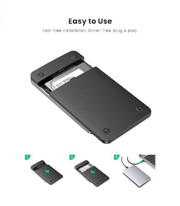 باکس هارد 2.5 اینچ USB 3.1 یوگرین 70499 CM300