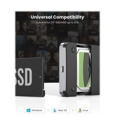 باکس هارد 2.5 اینچ USB 3.1 یوگرین 70499 CM300