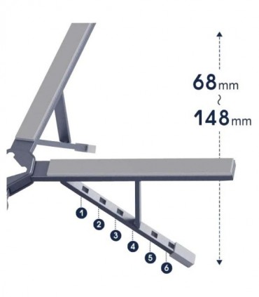 پایه نگهدارنده لپ تاپ به همراه هاب ارگو WLB013