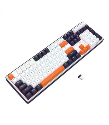 کیبورد بی سیم گیمینگ ردراگون Wyvern K689WBO Pro