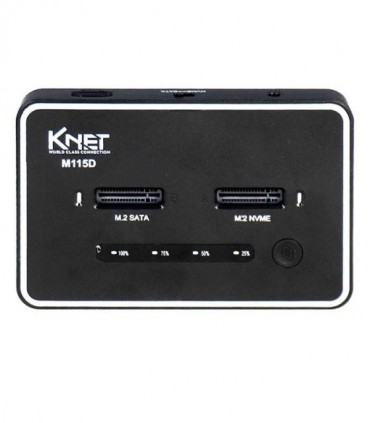 باکس NVMe M.2 SSD و SATA کی نت K-M115D