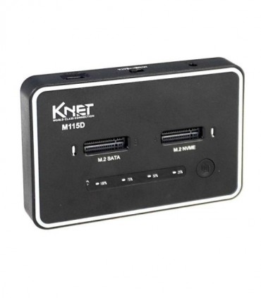 باکس NVMe M.2 SSD و SATA کی نت K-M115D