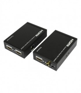 افزایش طول 1.3 HDMI بر روی کابل شبکه تا 50 متر با ریموت کنترل فرانت FN-E195