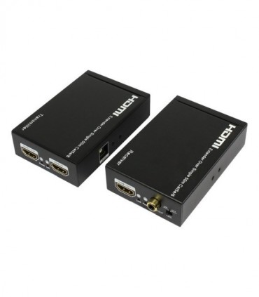افزایش طول 1.3 HDMI بر روی کابل شبکه تا 50 متر با ریموت کنترل فرانت FN-E195