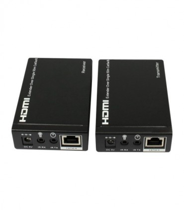 افزایش طول 1.3 HDMI بر روی کابل شبکه تا 50 متر با ریموت کنترل فرانت FN-E195