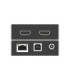 افزایش طول HDMI KVM بر روی کابل شبکه تا 100 متر فرانت FN-EK100