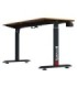 میز گیمینگ موتور دار ردراگون GD-3500NT-M 140cm Walnut