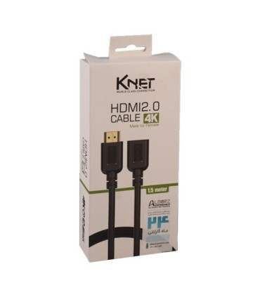 کابل افزایش طول 2.0 HDMI کی نت K-CHE2015