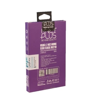 باکس مگنتی NVMe M.2 SSD کی نت پلاس KP-M210