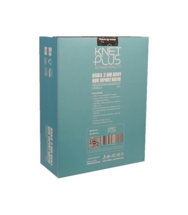 هاب 10 پورت USB 3.2 کی نت پلاس KP-HUAMHA110