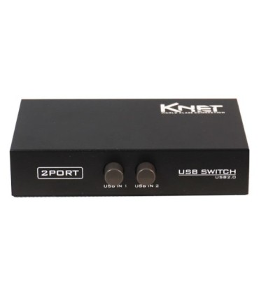 سوئیچ 2 پورت USB دستی کی نت K-S312