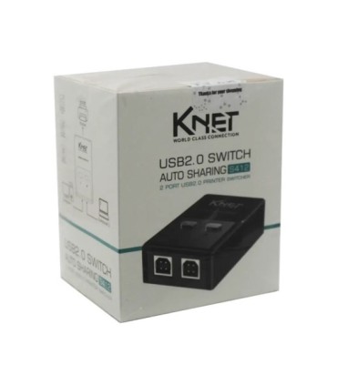 سوئیچ 2 پورت USB اتوماتیک کی نت K-S412