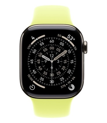 اپل واچ سری 11 تیتانیوم GPS سایز 42mm با بند اسپورت