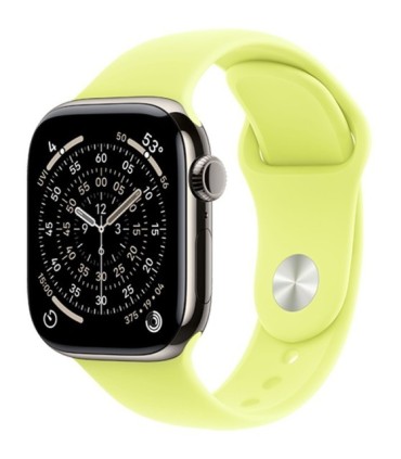 اپل واچ سری 11 تیتانیوم GPS سایز 46mm با بند اسپورت