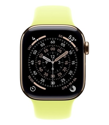 اپل واچ سری 11 تیتانیوم GPS + Cellular سایز 42mm با بند اسپورت