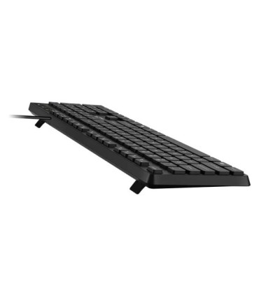 کیبورد باسیم جنیوس KB-117S با حروف فارسی