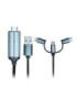 کابل تبدیل سه سر Micro و Type C و Lightning به HDMI کی نت پلاس KP-CT3