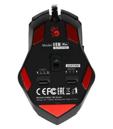 ماوس باسیم گیمینگ ای فورتک سری بلادی V8M Max