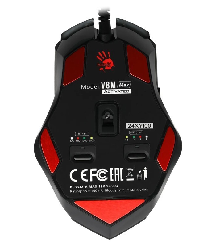 ماوس باسیم گیمینگ ای فورتک سری بلادی V8M Max