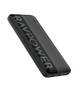 پاور بانک راوپاور RP-PB1228 با ظرفیت 10000 میلی آمپر ساعت
