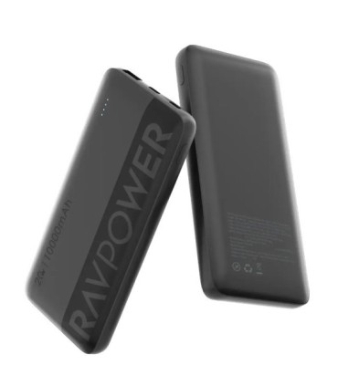 پاور بانک راوپاور RP-PB1228 با ظرفیت 10000 میلی آمپر ساعت