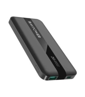 پاور بانک راوپاور RP-PB1236 با ظرفیت 10000 میلی آمپر ساعت