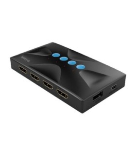 کی وی ام سوئیچ 4 پورت HDMI همراه کابل دی لینک DKVM-410HP