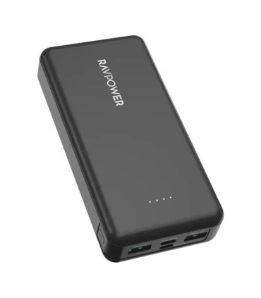 پاور بانک راوپاور RP-PB1216 با ظرفیت 20000 میلی آمپر ساعت