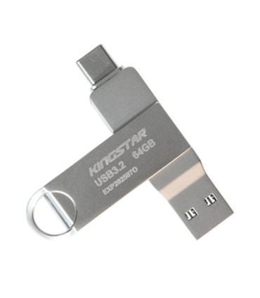 فلش مموری کینگ استار USB 3.2 C60 ظرفیت 64 گیگابایت