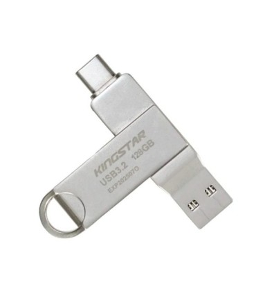 فلش مموری کینگ استار USB 3.2 C60 ظرفیت 128 گیگابایت