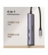 هاب 4 پورت Type C یوگرین 15395 CM473