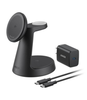 شارژر وایرلس انکر B25M4 MagGo 3-in-1