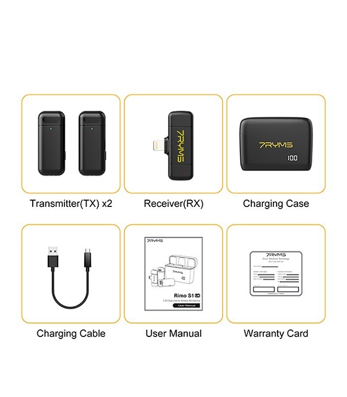 میکروفون بی سیم سون ریمز Rimo S1 LN