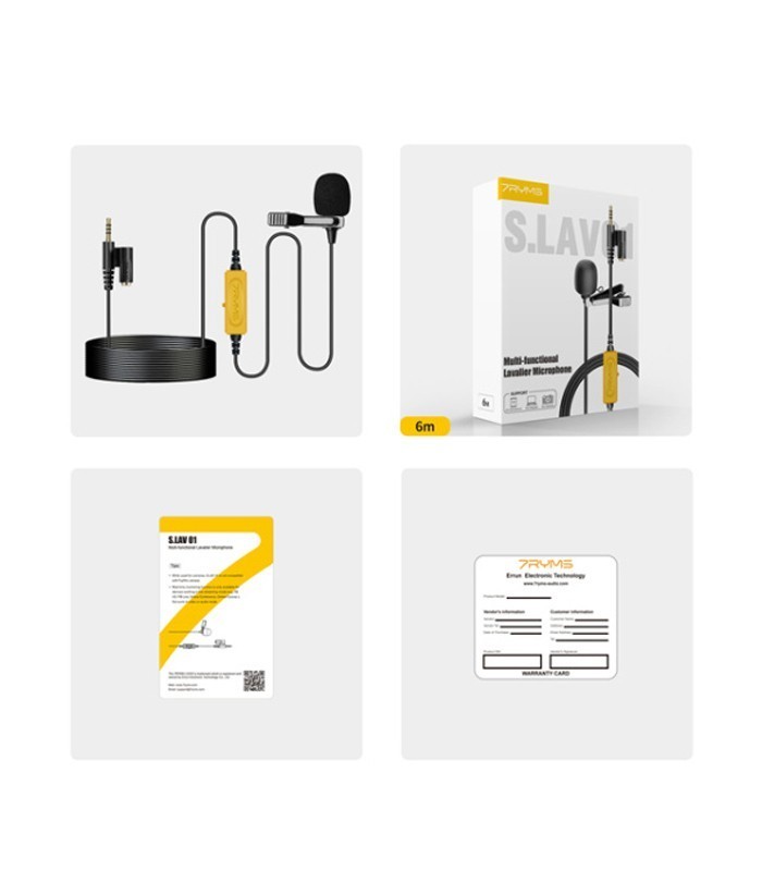 میکروفون یقه‌ای سون ریمز S.LAV 01