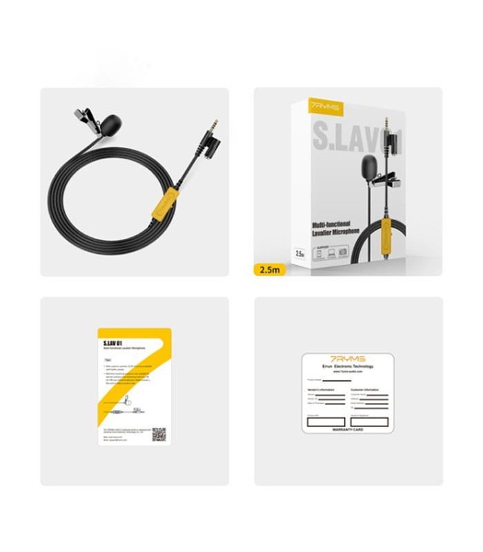 میکروفون یقه‌ای سون ریمز S.LAV 01