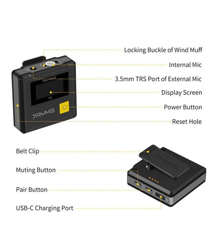 میکروفون بی سیم سون ریمز iRay DW20