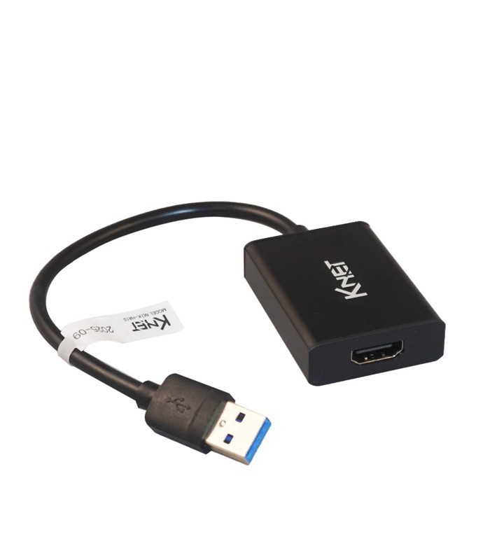 تبدیل USB 2.0 به HDMI کی نت K-HA10