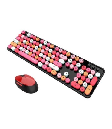 کیبورد و ماوس بی سیم مافی Sweet Colorful