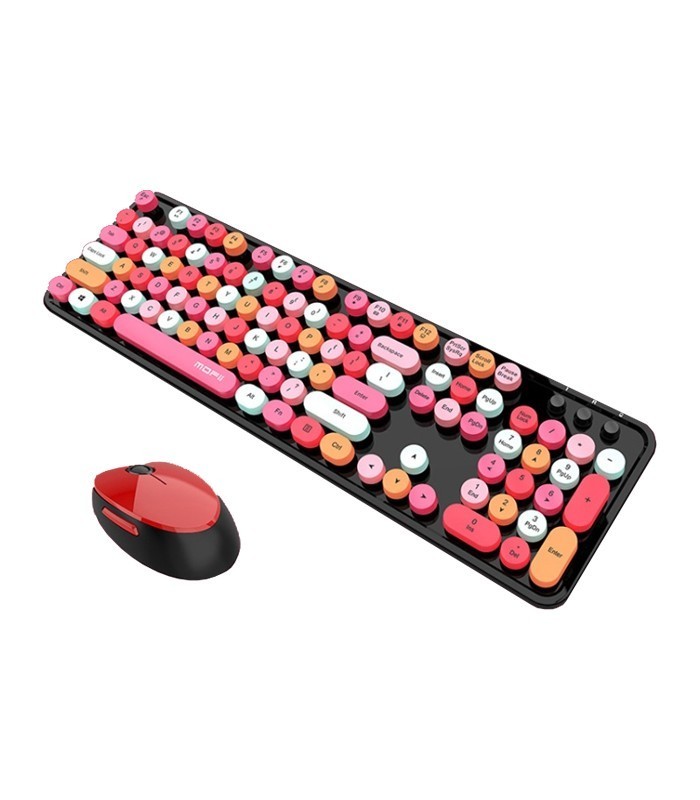 کیبورد و ماوس بی سیم مافی Sweet Colorful