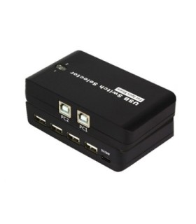 سوئیچ 4 به 2 USB 2.0 دستی فرانت FN-U2PSW24